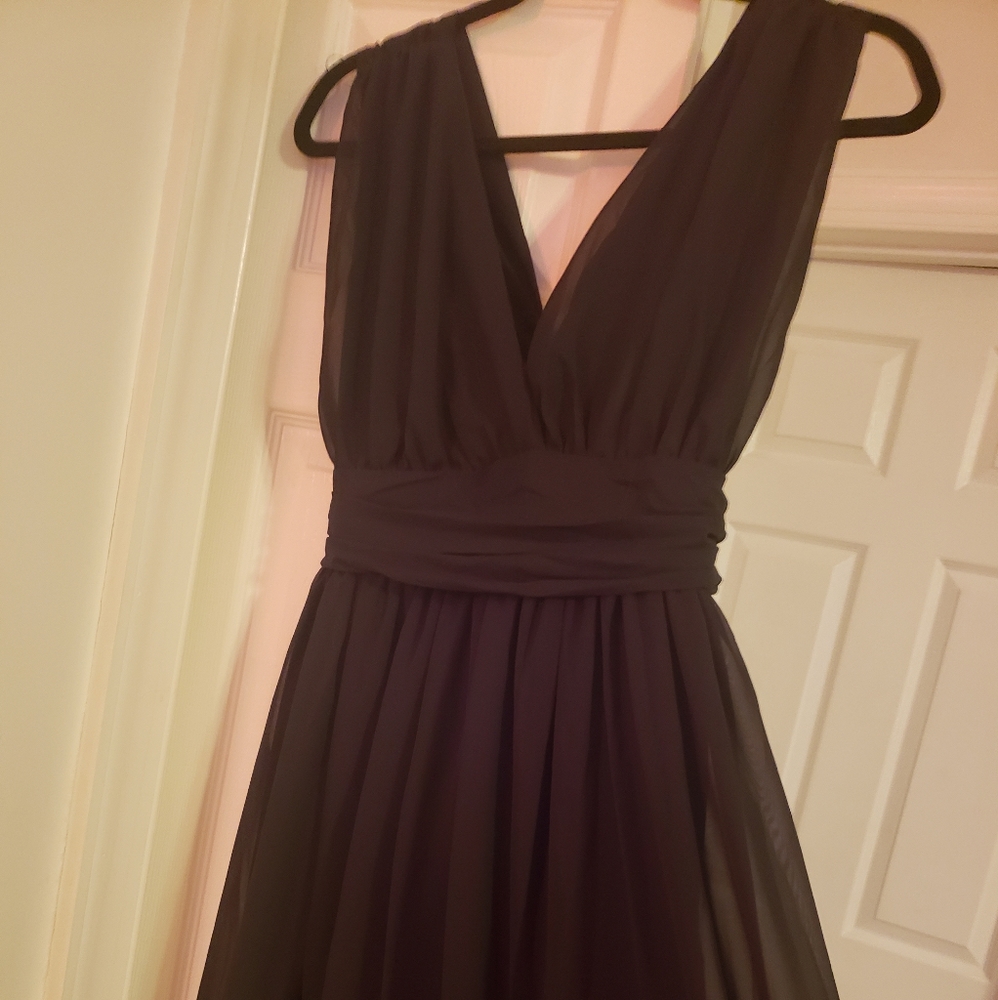 Long sheer dress